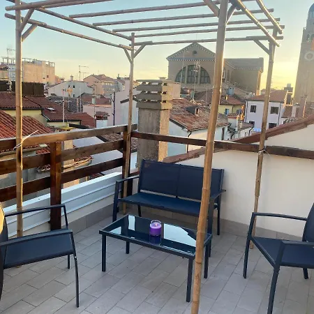 Laguna Blu Tramonto Con Terrazza Panoramica In Comune Guest house Chioggia